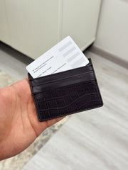 Lacoste brown card holder
