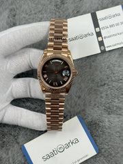 Rolex day date automatic rose gold 40mm