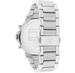 Tommy silver black basic chronograph