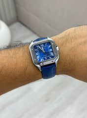 Cartier santos leather