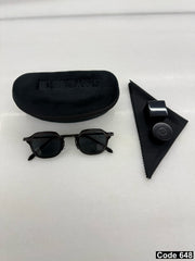 Small pentagon sunglasses