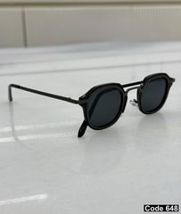 Small pentagon sunglasses