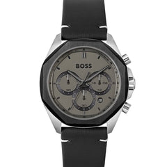 Boss hexagonal leather
