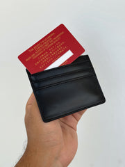 Cartier black card holder