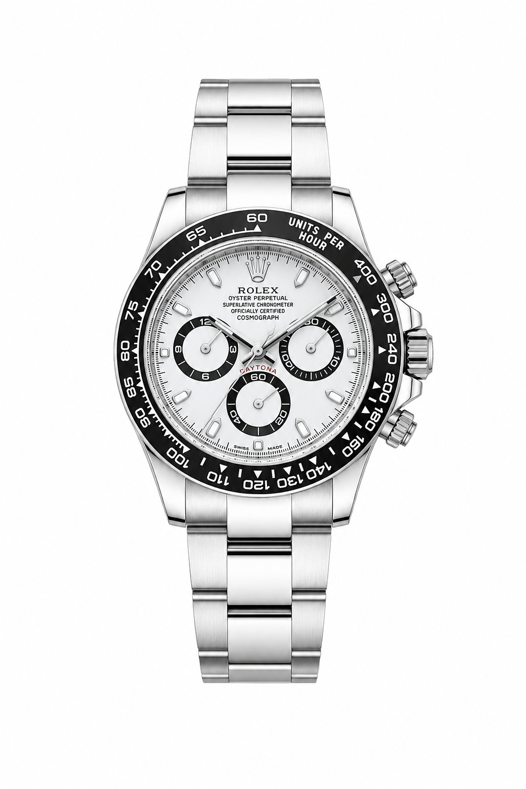Rolex daytona automatic panda steel 40mm