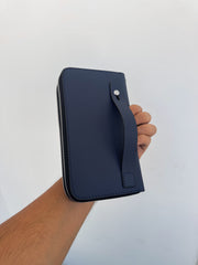 Lacoste navy hand bag