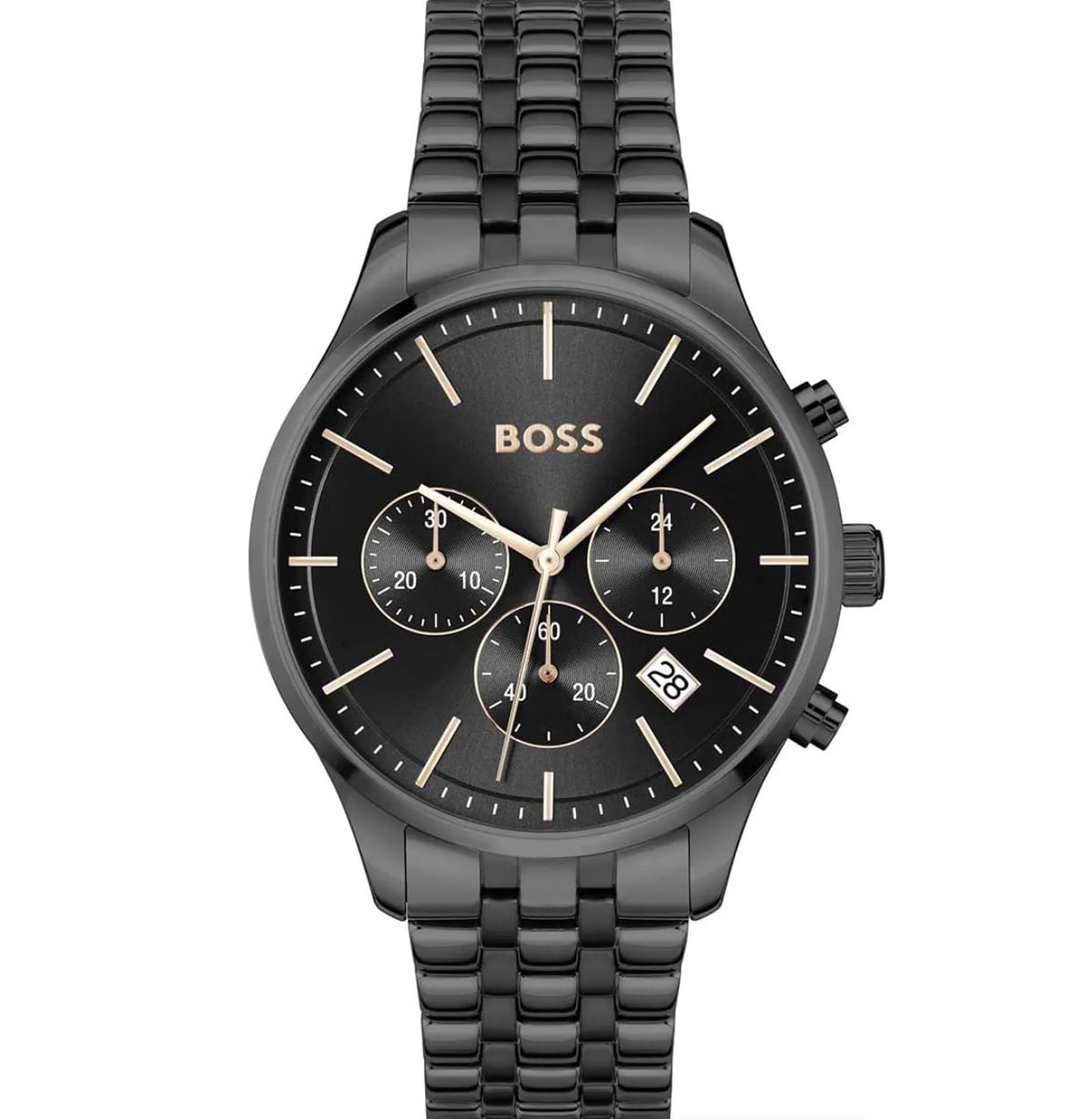 Boss black rose gold