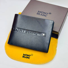 Mont blanc black wallet