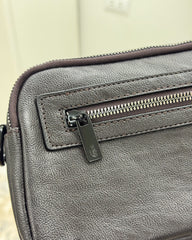 Lacoste brown bag 2*1 ( cross and hand )