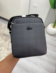 Lacoste black carrow cross bag