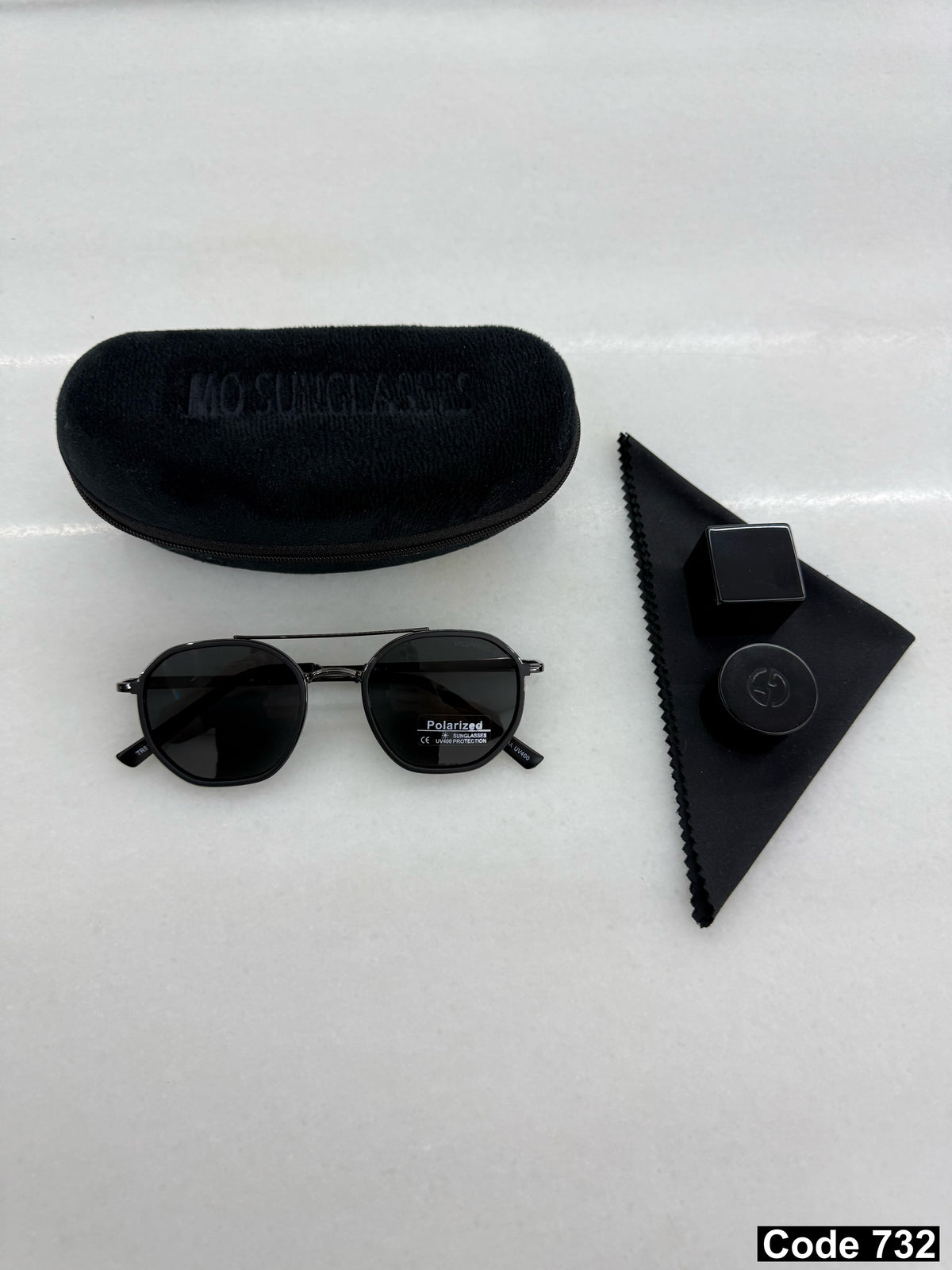 Porsche aviator polarised sunglasses