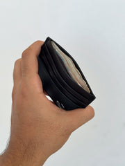 Lacoste navy card holder
