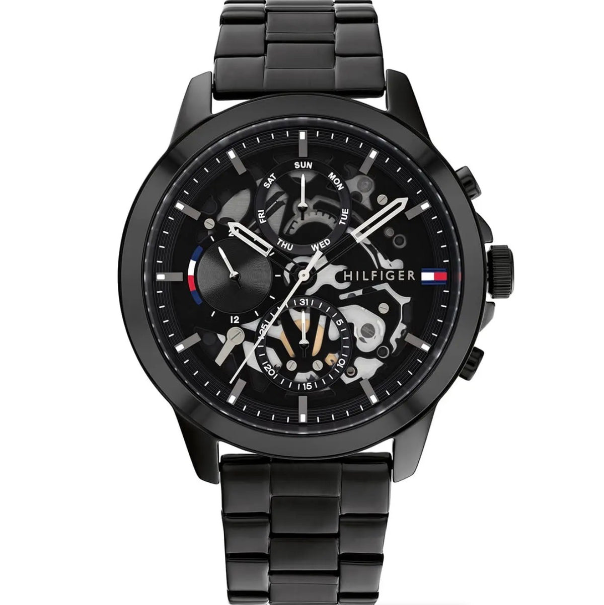Tommy skeleton full black matte