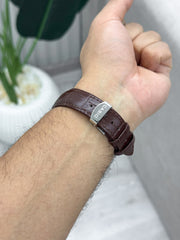 Casio genuine leather swiss