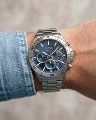 Boss titanium navy