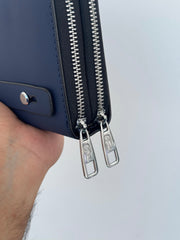 Lacoste navy hand bag
