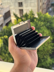 Stainless steel 2*1 (card holder & wallet)