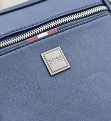 Boss navy cross bag