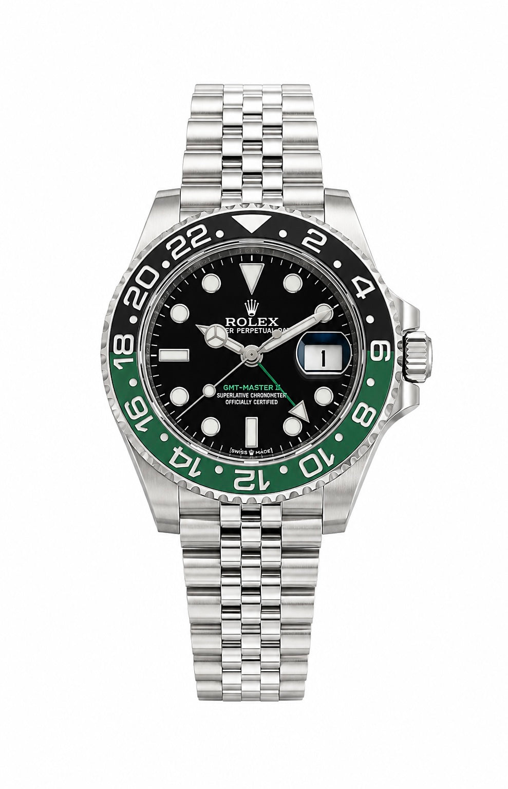 Rolex gmt automatic sprite green 40mm
