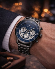Tommy original skeleton black navy