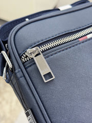 Boss navy cross bag