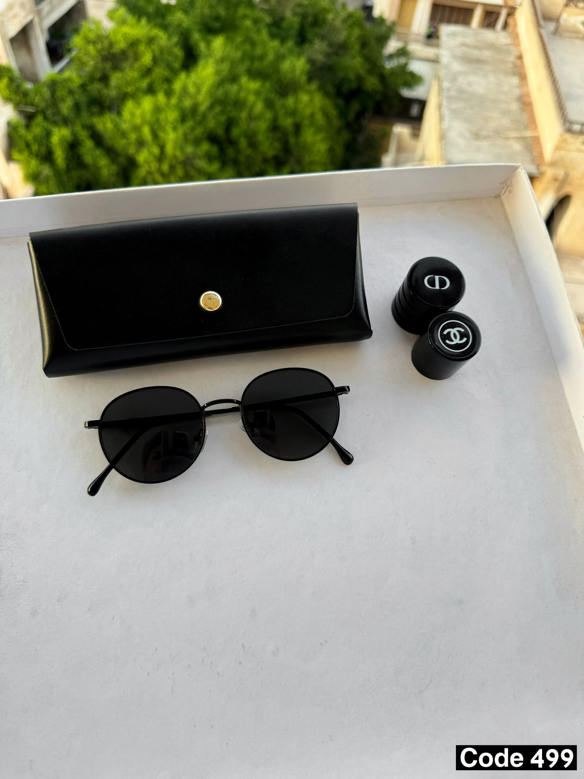 Small round sunglasses