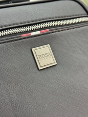 Boss black cross bag