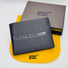 Mont blanc dark brown wallet
