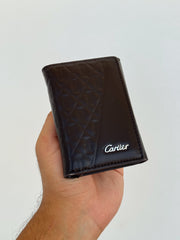Cartier brown wallet