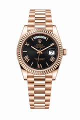 Rolex day date automatic rose gold 40mm