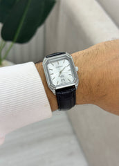 Casio leather rectangle