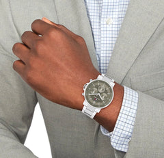 Tommy basic silver green