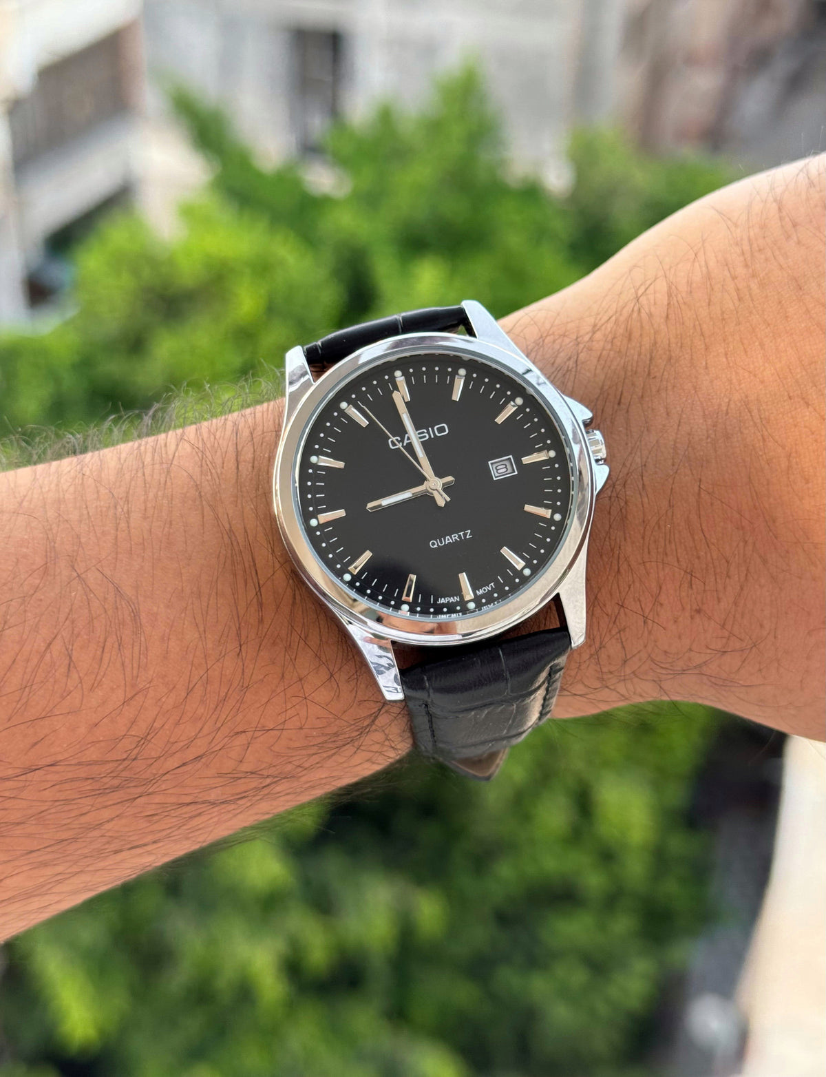 Casio genuine leather basic