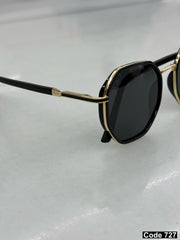 Rayban hexagonal polarised sunglasses
