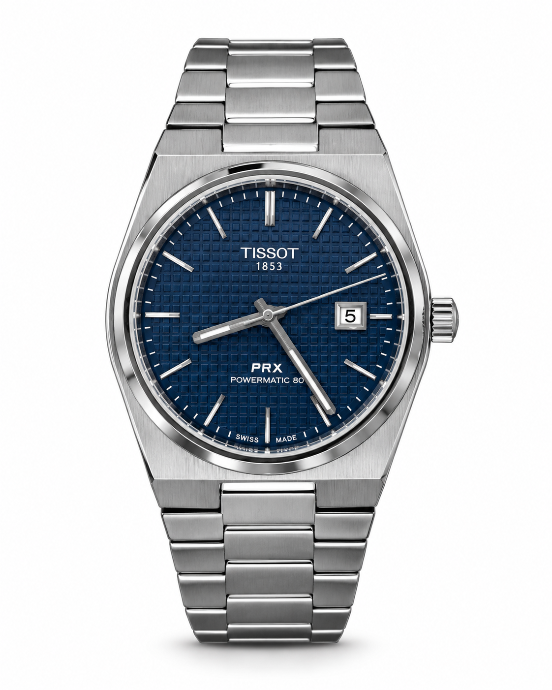 Tissot prx automatic silver navy 41mm steel