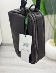 Lacoste brown bag 2*1 ( cross and hand )