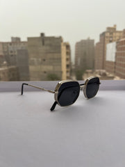 Hexagonal premium sunglasses