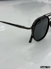 Porsche aviator polarised sunglasses