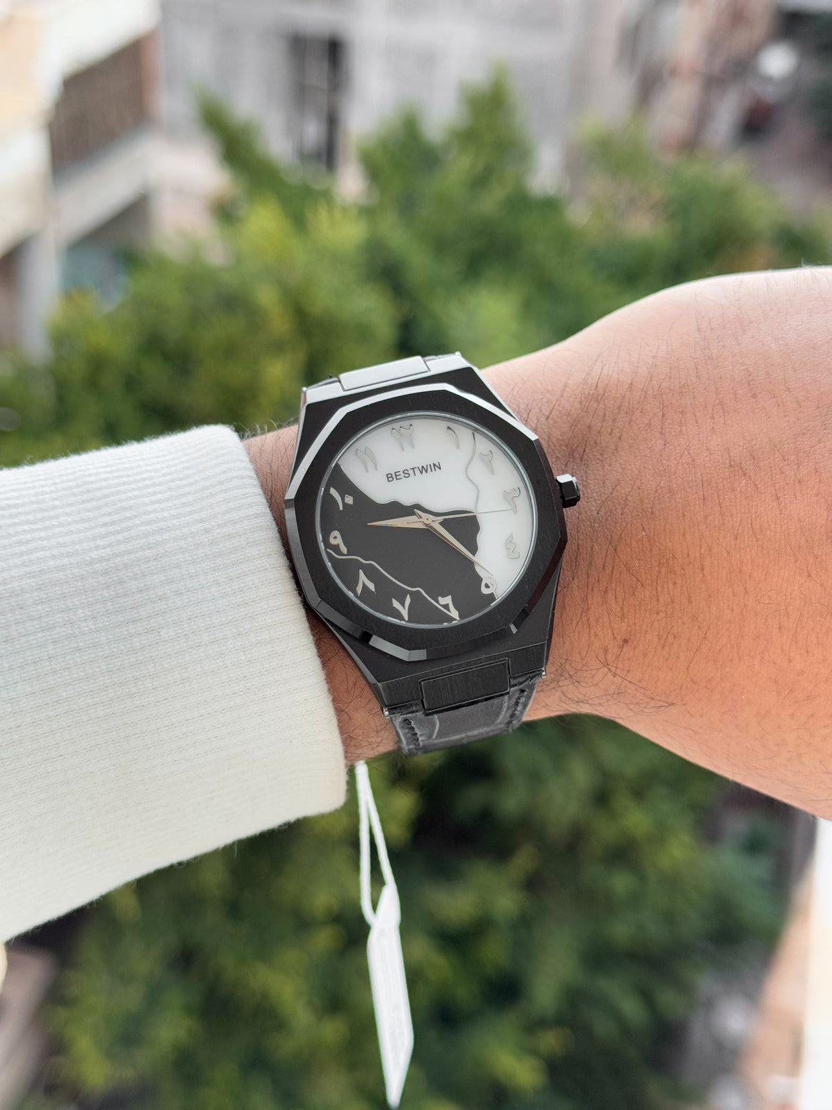 Bestwin leather black arabic