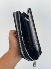 Lacoste navy hand bag