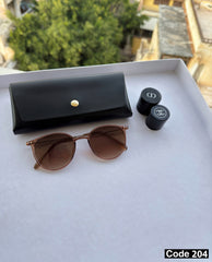 Medium round sunglasses