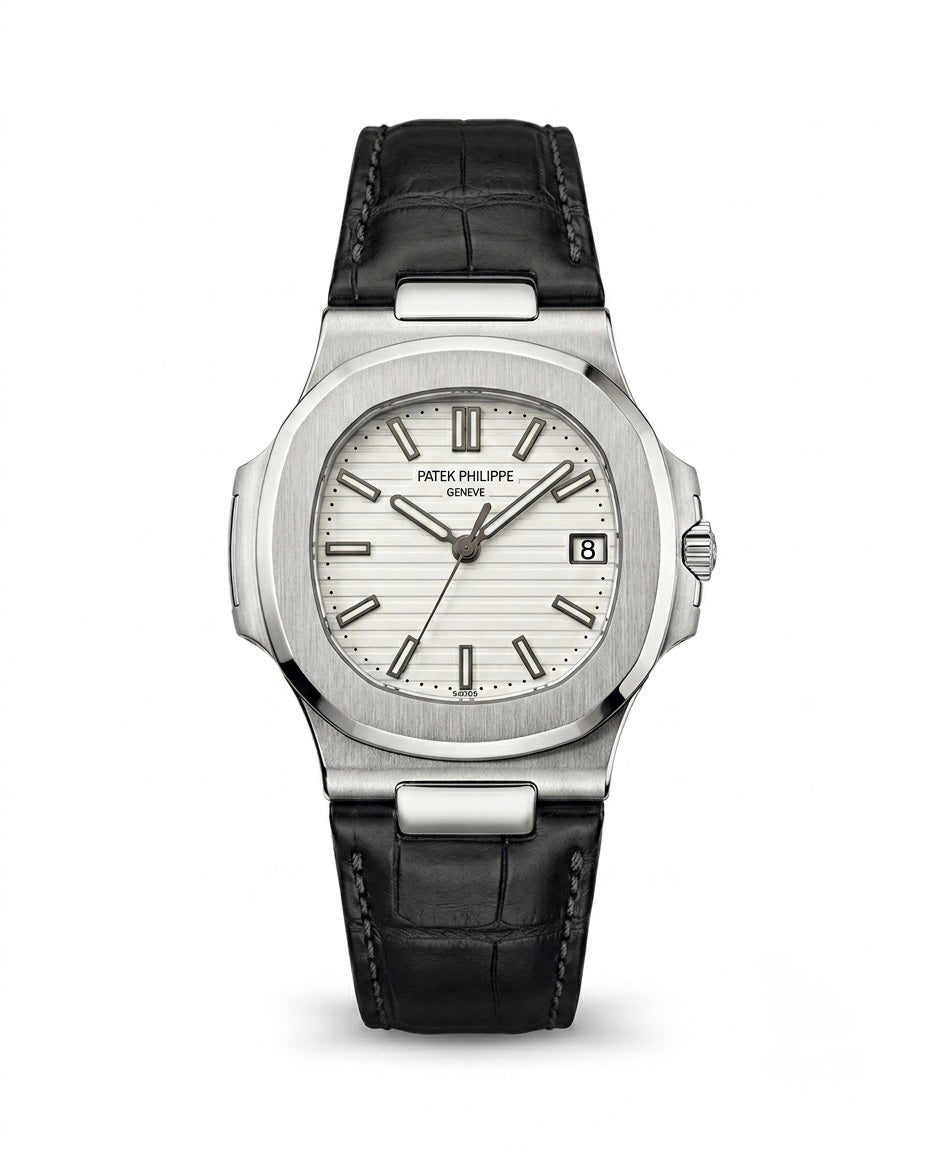 Patek leather semi automatic