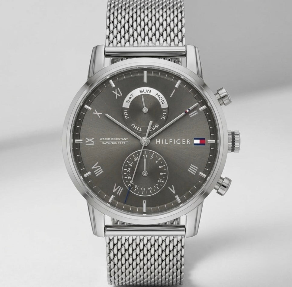 Tommy silver grey