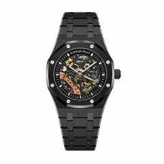 Ap skeleton automatic full black 41mm steel