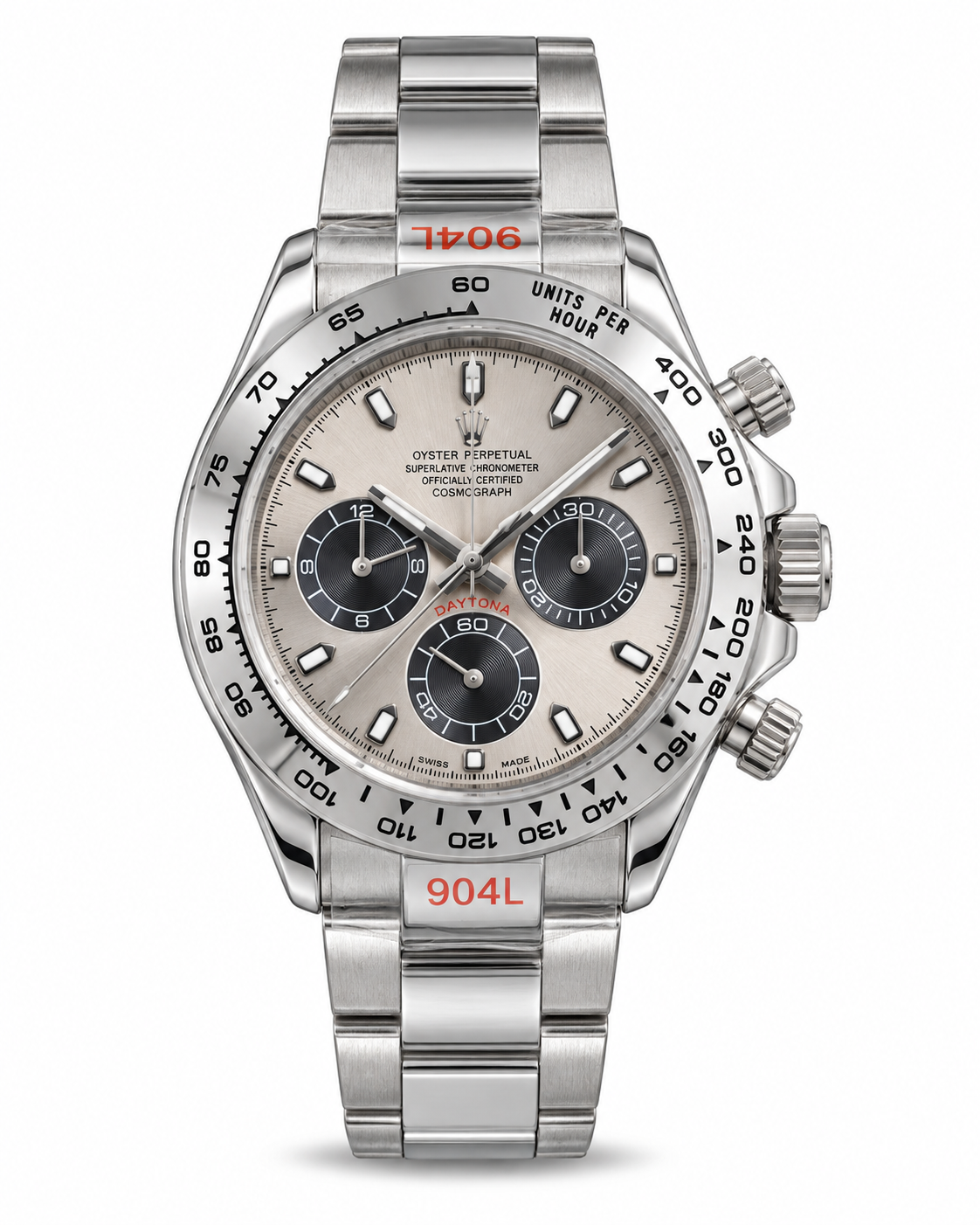 Rolex daytona automatic grey steel 40mm