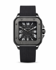 Cartier santos rubber