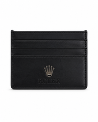 Rolex black card holder