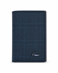 Lacoste navy carrow wallet