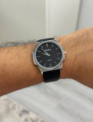Zara basic leather