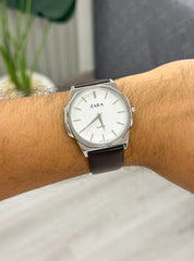 Zara basic leather